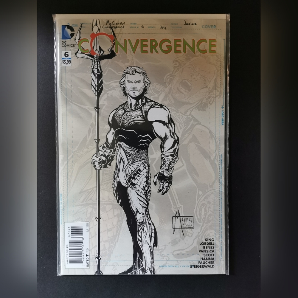 Convergence #6D - 1:100 Variant - DC Comics - NM